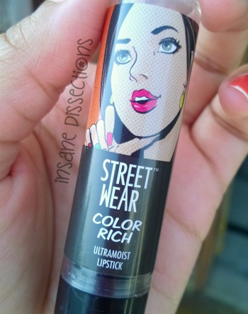 streetwear orange lipstick review